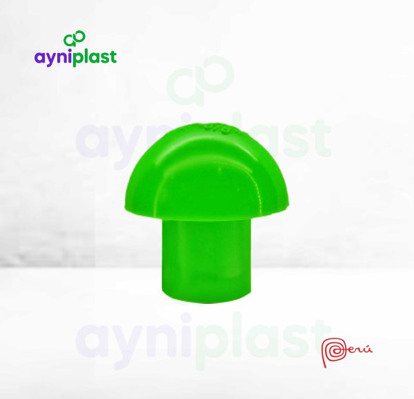 CAPUCHÓN DE SEGURIDAD VERDE 1/4″ MAX 5/8