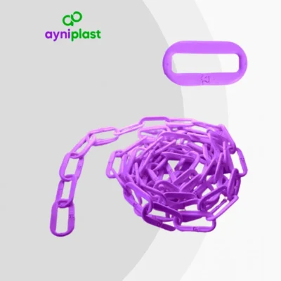 Cadena de plástico nacional morada – AyniPlast (rollo 25 m)